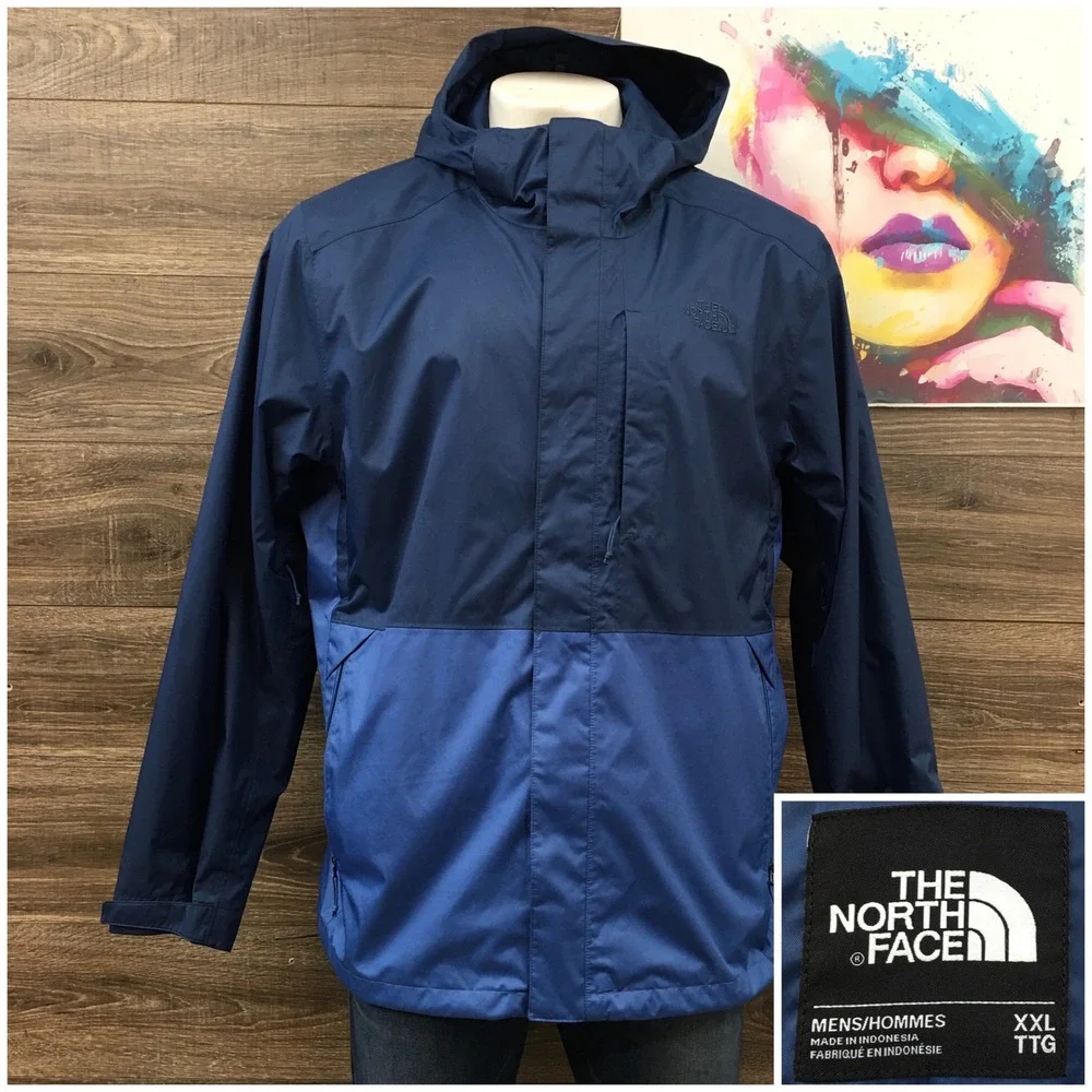 North Face Mens Altier DryVent Rain Jacket Hooded Windbreaker XXL (SHELL ONLY)